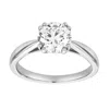 Luvmyjewelry Velora 14k Gold Round Lab Grown Diamond Solitaire Ring