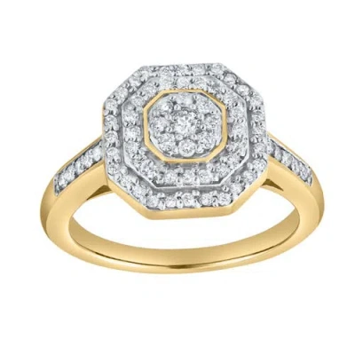 Luvmyjewelry Vionne 0.50 Ct 10k Gold Diamond Ring