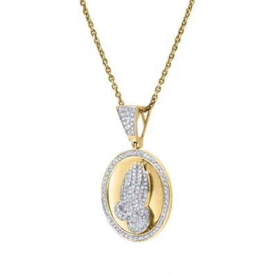 Luvmyjewelry Virtue 10k Gold Diamond Pendant