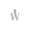 Luvmyjewelry W Initial Diamond Pendant 10k Yellow Gold - 0.82 Carats In Yellow