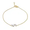 Luvmyjewelry Whisper 14k Gold Lab Grown Diamond Bracelet In Gold