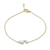 Luvmyjewelry Whisper 14k Gold Lab Grown Diamond Bracelet In Gold