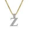 Luvmyjewelry Z Initial Diamond Pendant 10k Yellow Gold - 0.72 Carats In Yellow