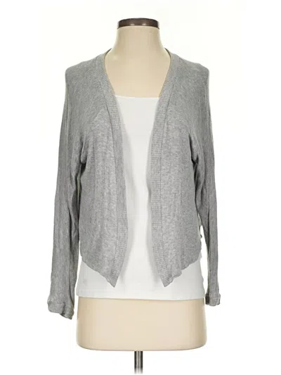 Pre-owned Lux Cardigan Sweater In Gray