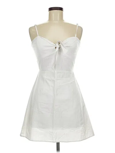 Lux Casual Dress In White