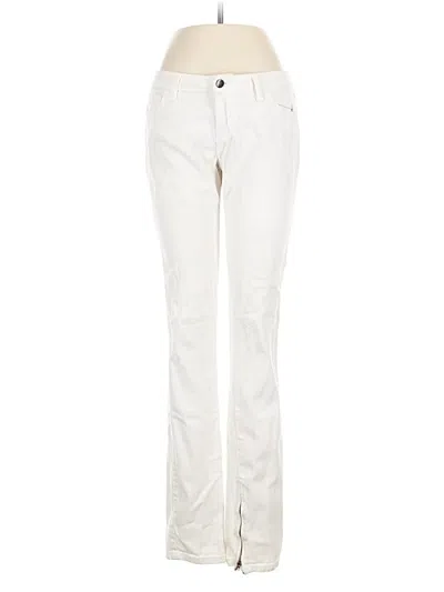 Pre-owned Lux Casual Pants In Ivory