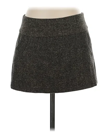 Pre-owned Lux Casual Skirt In Gray