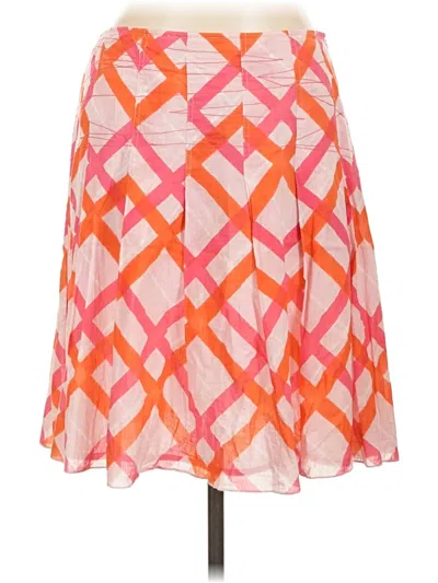 Pre-owned Lux Casual Skirt In Orange