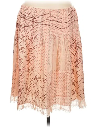 Pre-owned Lux Casual Skirt In Pink