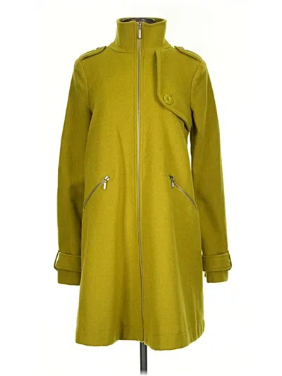 Pre-owned Lux Coat In Green