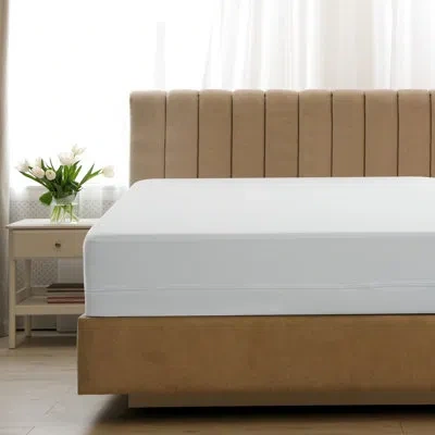 Lux Decor Collection Waterproof Zipper Encasement For Mattress Bed Bug Resistant & Hypoallergenic