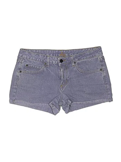 Pre-owned Lux Denim Shorts In Blue