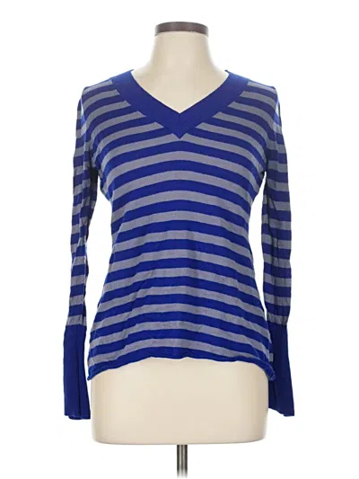 Pre-owned Lux Long Sleeve T-shirt In Blue