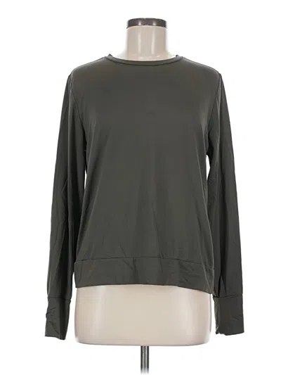 Pre-owned Lux Long Sleeve T-shirt In Gray