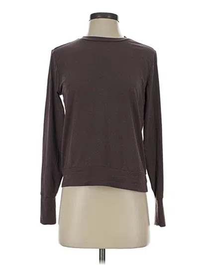 Pre-owned Lux Long Sleeve Turtleneck In Brown