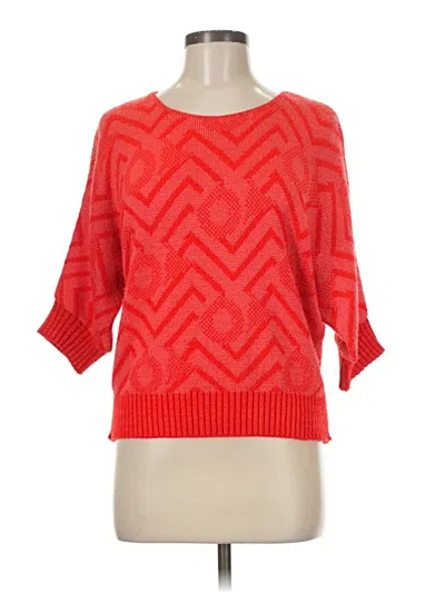 Pre-owned Lux Pullover Sweater In Red