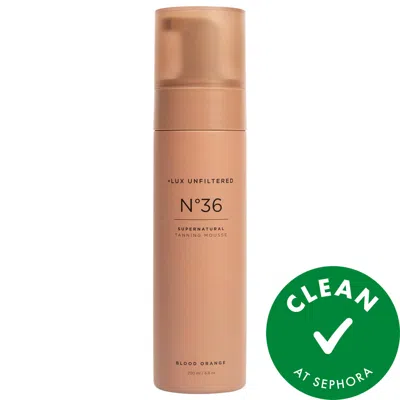 Lux Unfiltered N°36 Supernatural Self Tanning Mousse In Blood Orange Original / 6.8 oz In White