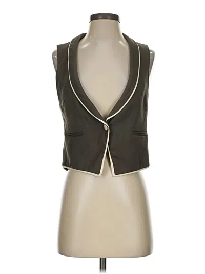 Pre-owned Lux Vest In Brown