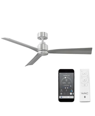 Luxadora Wac Lighting Smart Fans Clean 52 In Indoor Or Outdoor Smart Home Ceiling Fan