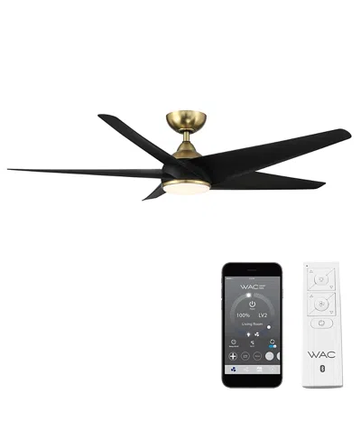 Luxadora Wac Lighting Smart Fans Viper 60 In 3000k Led Indoor Or Outdoor Smart Home Ceiling Fan