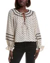 Luxe Always Blouse In Beige