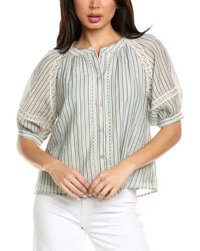 Luxe Always Embellished Top In Green