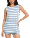 Luxe Always Knit Top In Blue