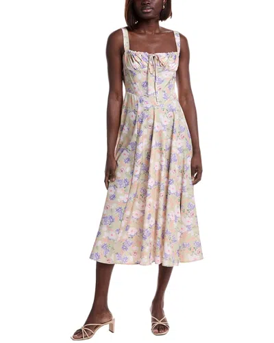 Luxe Always Midi Dress In Multi