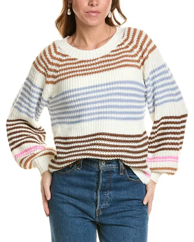 Luxe Always Shaker Rib Sweater In White
