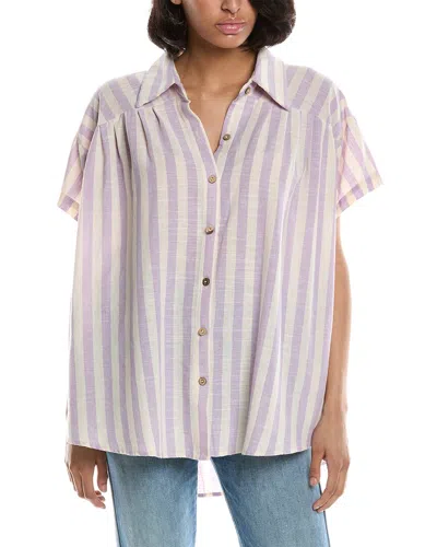 Luxe Always Shirt In Purple