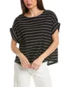 LUXE ALWAYS STRIPED BOXY TOP