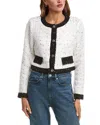 Luxe Always Tweed Jacket In Multi
