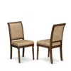Luxe By East West Furniture Modern Dining Chairs Set Of 2