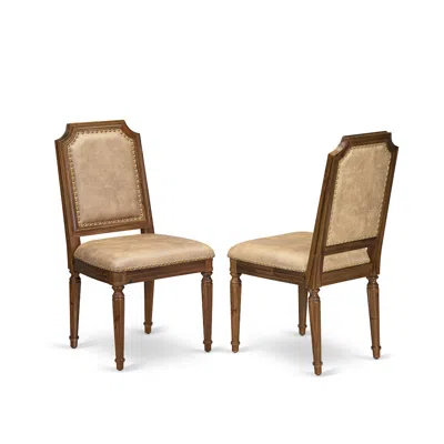 Luxe By East West Furniture Parson Chairs