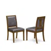 Luxe By East West Furniture Parson Dining Room Chairs Set Of 2