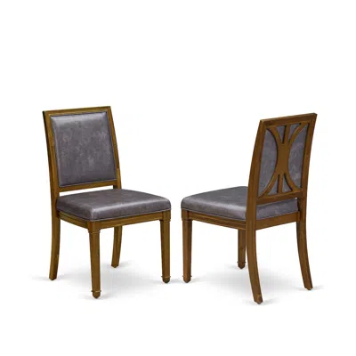 Luxe By East West Furniture Parson Dining Room Chairs Set Of 2