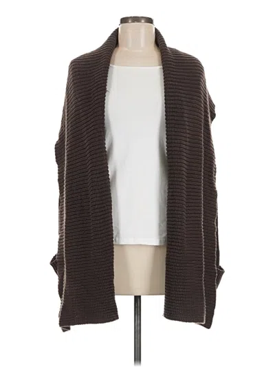 Pre-owned Luxe Cardigan Sweater In Brown