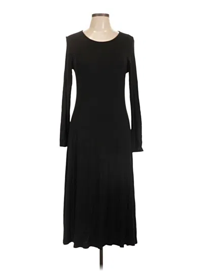 Pre-owned Luxe Casual Dress In Black