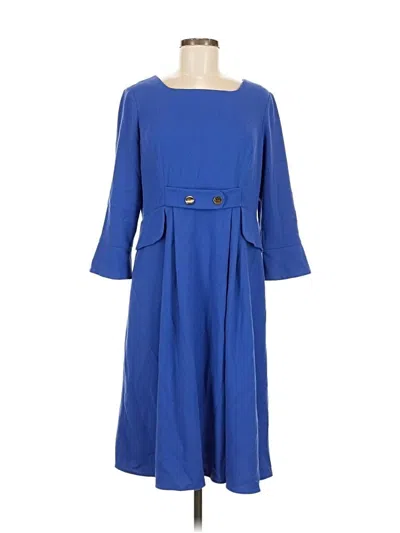 Pre-owned Luxe Casual Dress In Blue