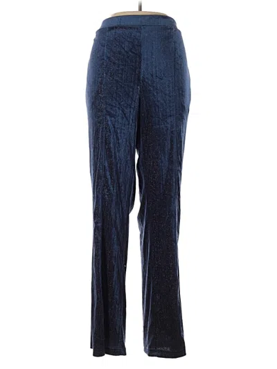 Pre-owned Luxe Casual Pants In Blue