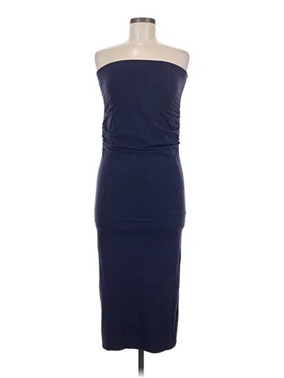 Pre-owned Luxe Cocktail Dress In Blue