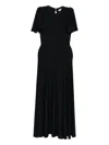 Luxe De Valentina Como Maxi Dress In Black
