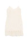 Luxe De Valentina Heartbreak Mini Dress In Multi