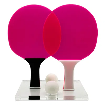 Luxe Dominoes Ping Pong Game Set