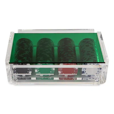 Luxe Dominoes Poker Chip Set