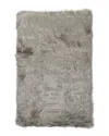 LUXE FAUX FUR LUXE FAUX FUR HUDSON MACHINE WASHABLE FAUX FUR RUG