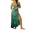 Luxe Isle Amazonia Maxi Skirt In Teal