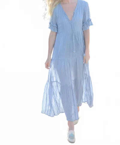 Luxe Isle Periwinkle Shimmer Dress In Blue