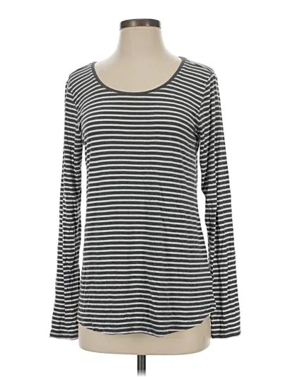 Pre-owned Luxe Long Sleeve T-shirt In Gray