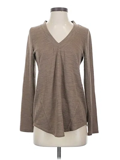 Pre-owned Luxe Long Sleeve T-shirt In Gray
